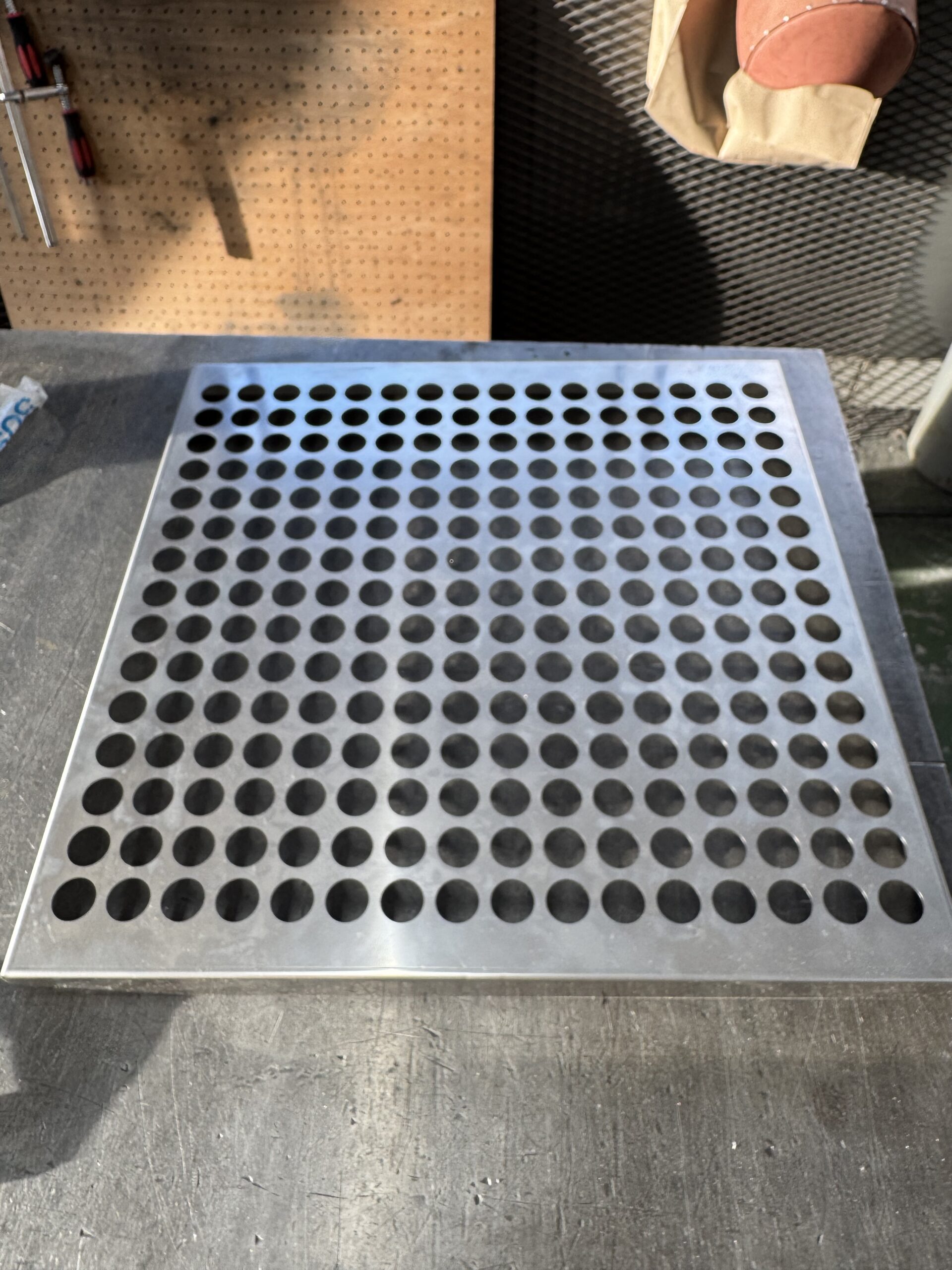 水に強く錆びにくいステンレス製の蓋